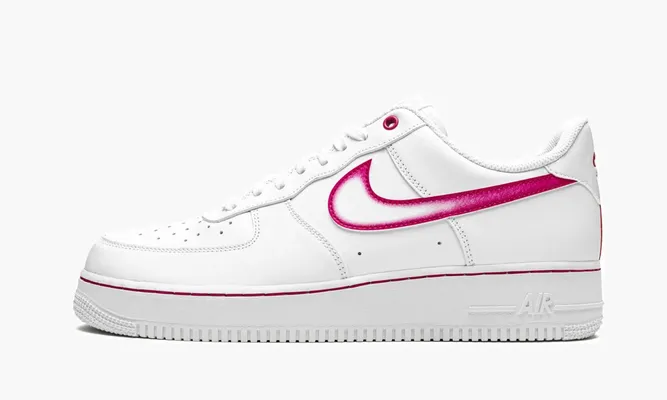 Кроссовки Air Force 1 '07 MNS WMNS «Airbrush - Pink» белый