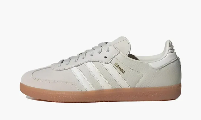 Кроссовки Adidas Samba OG WMNS «Aluminum Gum» белый
