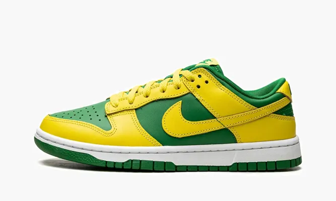 Кроссовки Nike Dunk Low «Reverse Brazil» желтый