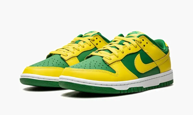 Кроссовки Nike Dunk Low «Reverse Brazil» желтый