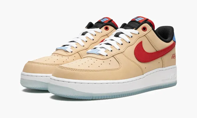 Кроссовки Air Force 1 Low '07 LV8 «Satellite Sesame» кремовый