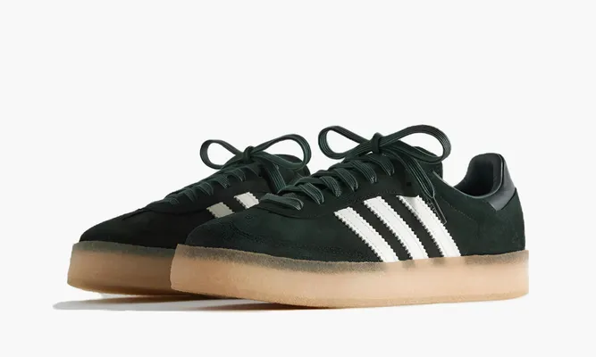 Кроссовки Adidas Clarks 8th Street Samba «Ronnie Fieg Shadow Green» черный