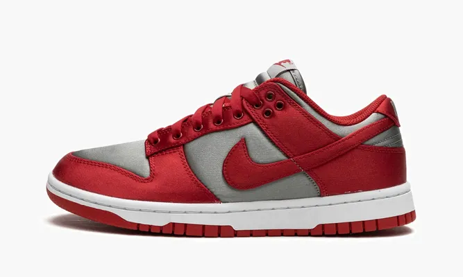 Кроссовки Nike Dunk Low WMNS «Unlv Satin» красный,серый