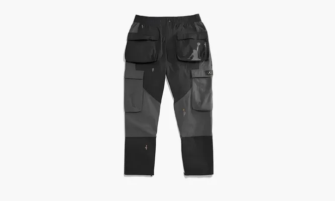 Одежда Air Jordan X Travis Scott Cargo Pants «Grey Black» серый