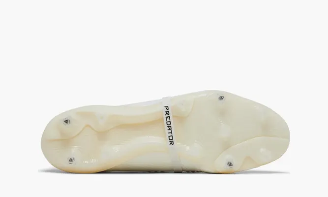 Кроссовки Adidas Y-3 Predator Elite Foldover Tongue Fg «Cloud White» бежевый