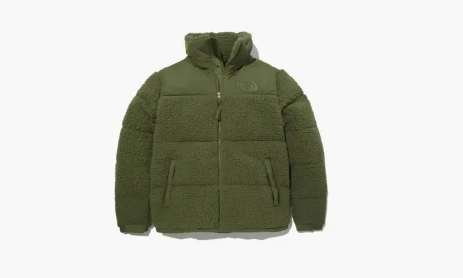 Одежда The North Face Sherpa Nuptse Jacket Logo 'green« зеленый
