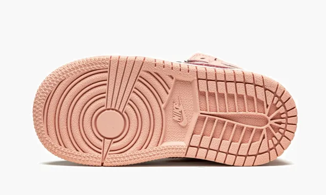 Для самых маленьких Air Jordan 1 Mid TD «Arctic Orange» белый