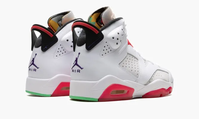 Кроссовки Air Jordan 6 Retro «Hare» белый