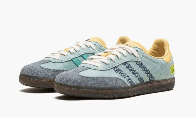 Кроссовки Adidas Samba «Consortium Cup Extra Butter» lightBlue