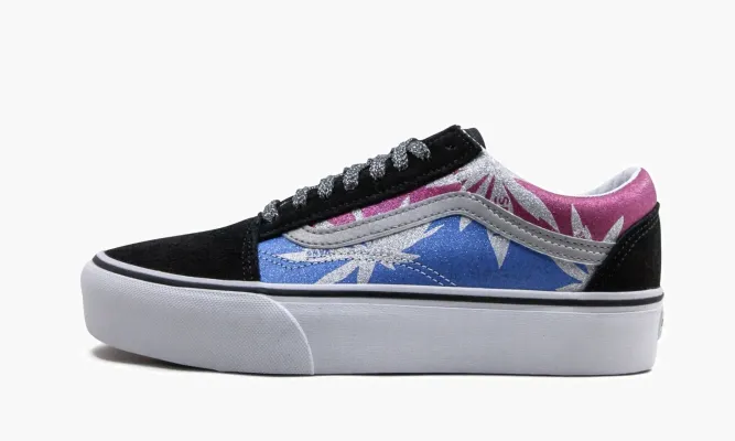 Кроссовки Vans Old Skool Platform разноцветный