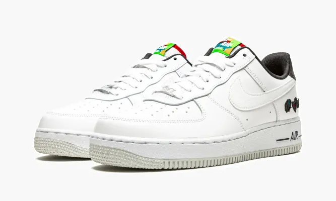 Кроссовки Air Force 1 Low LV8 «Peace, Love, Swoosh» белый
