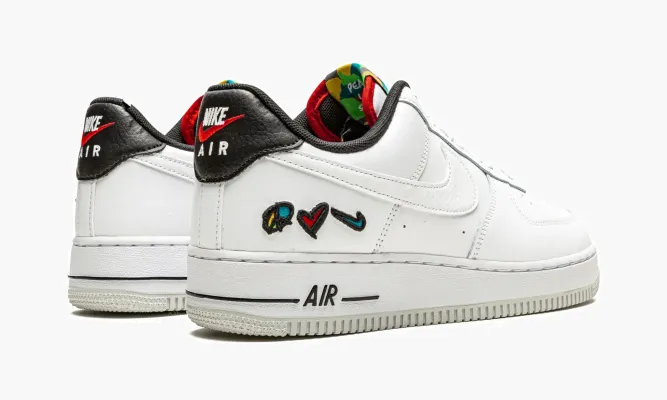 Кроссовки Air Force 1 Low LV8 «Peace, Love, Swoosh» белый