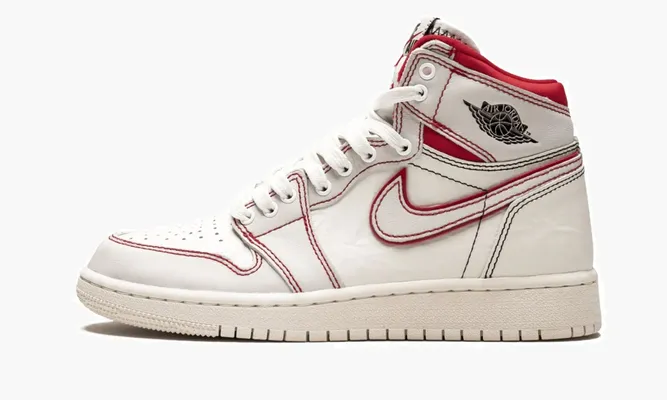 Кроссовки Air Jordan 1 Retro High OG GS «Phantom» белый