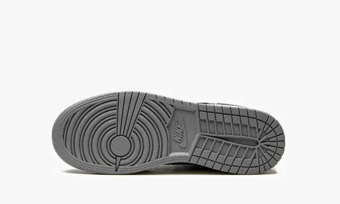 Кроссовки Air Jordan 1 Mid SE Craft GS «Inside Out» черный