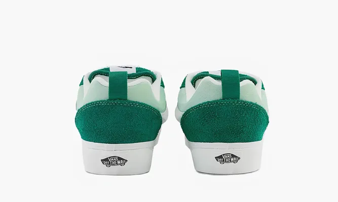 Кроссовки Vans Knu Skool «Hairy Suede Green» зеленый