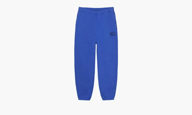 Одежда Nike X Stussy Sport Pants Logo «Blue» синий