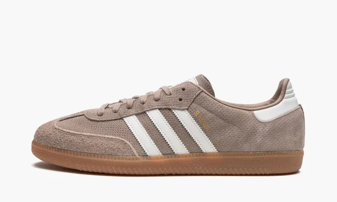 Кроссовки Adidas Samba OG «Chalky Brown Gum» коричневый