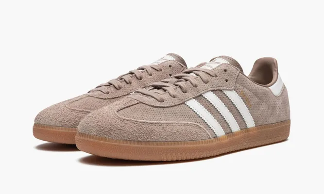 Кроссовки Adidas Samba OG «Chalky Brown Gum» коричневый