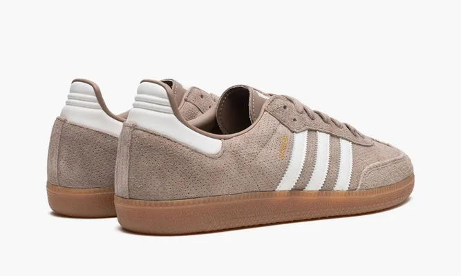 Кроссовки Adidas Samba OG «Chalky Brown Gum» коричневый