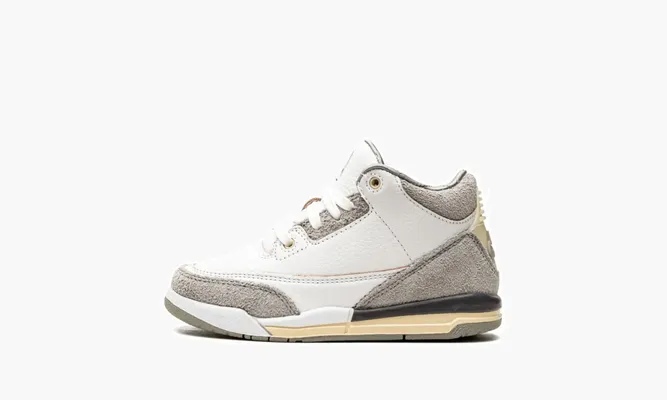 Для самых маленьких Air Jordan 3 Retro SP PS «A Ma Maniére - Raised By Women» белый