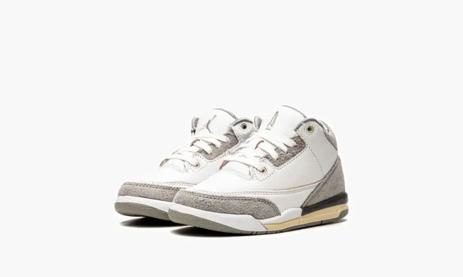 Для самых маленьких Air Jordan 3 Retro SP PS «A Ma Maniére - Raised By Women» белый
