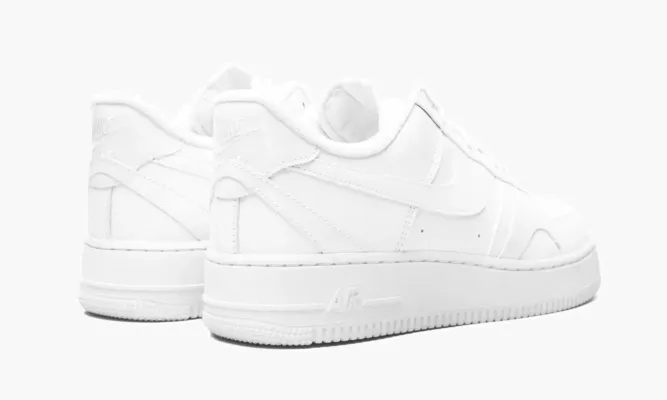 Кроссовки Air Force 1 '07 LV8 «Misplaced Swoosh - Triple White» белый