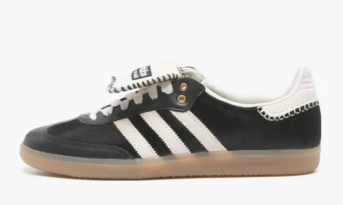Кроссовки Adidas Samba Pony Tonal «Wales Bonner Core Black» черный