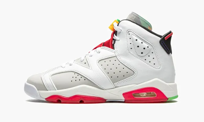 Кроссовки Air Jordan 6 Retro GS «Hare» белый