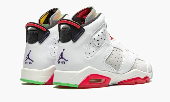 Кроссовки Air Jordan 6 Retro GS «Hare» белый