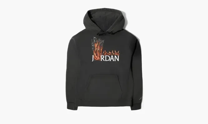 Одежда Air Jordan X Travis Scott Hoodie «Black» черный