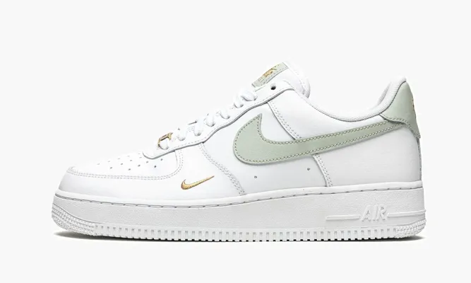 Кроссовки Air Force 1 LO MNS WMNS «White / Grey / Gold» белый