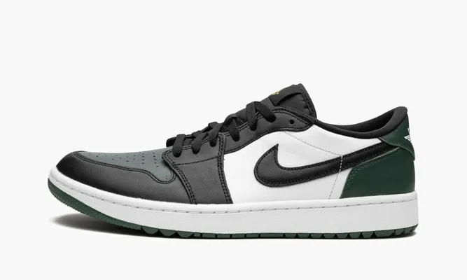 Кроссовки Air Jordan 1 Low Golf «Noble Green» черный