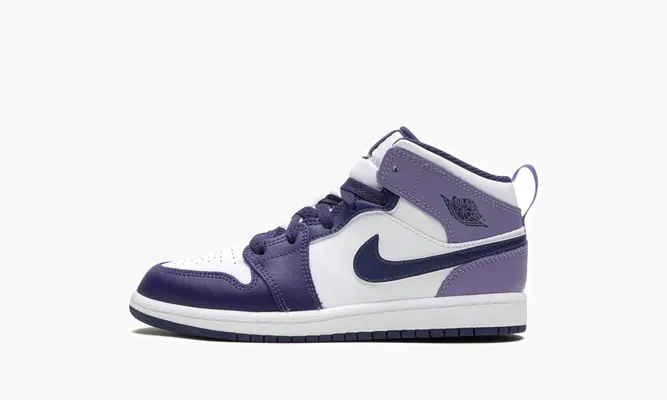 Кроссовки Air Jordan 1 Mid «Sky J Purple» белый