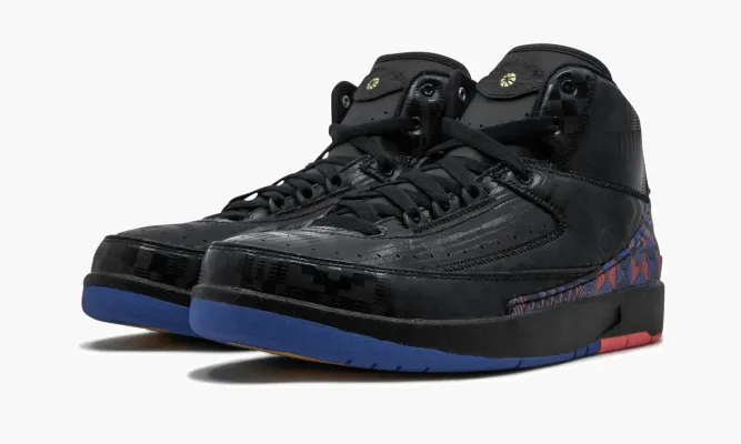 Кроссовки Air Jordan 2 Retro Bhm GS «Black History Month» черный