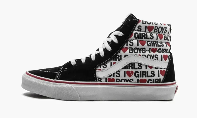 Кроссовки Vans Sk8-hi «I Heart» разноцветный