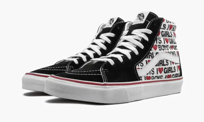 Кроссовки Vans Sk8-hi «I Heart» разноцветный
