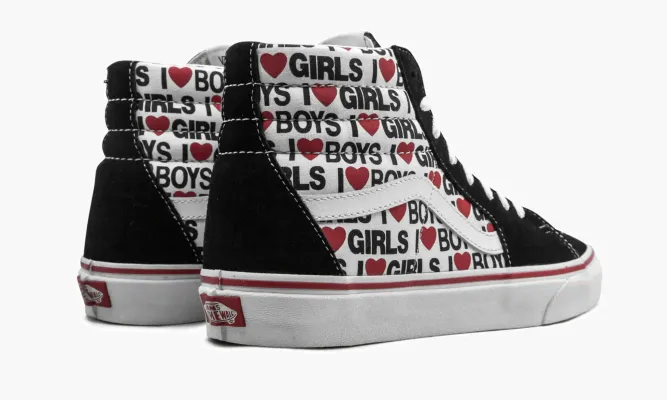 Кроссовки Vans Sk8-hi «I Heart» разноцветный