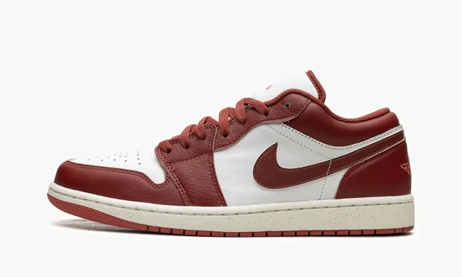 Кроссовки Air Jordan 1 Low SE «Dune Red» белый