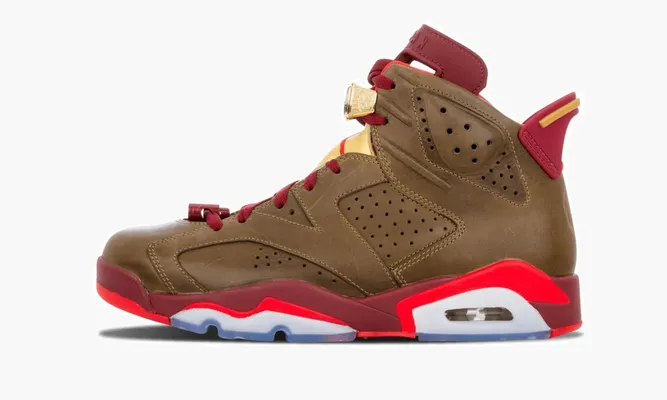 Кроссовки Air Jordan 6 Retro «Cigar» коричневый
