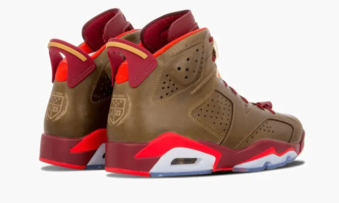 Кроссовки Air Jordan 6 Retro «Cigar» коричневый