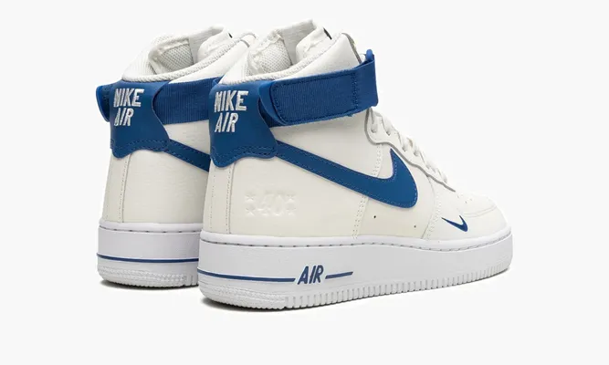 Кроссовки Air Force 1 High WMNS «40th Anniversary» белый
