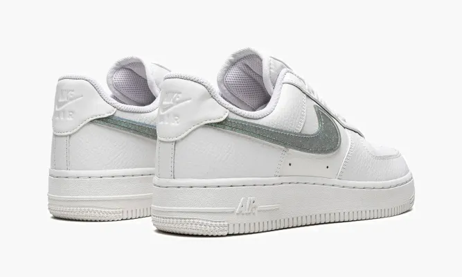 Кроссовки Air Force 1 '07 ESS WMNS «Glitter Swoosh» белый
