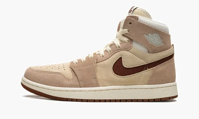Кроссовки Air Jordan 1 High Zoom Comfort 2 «Legend Coffee» бежевый