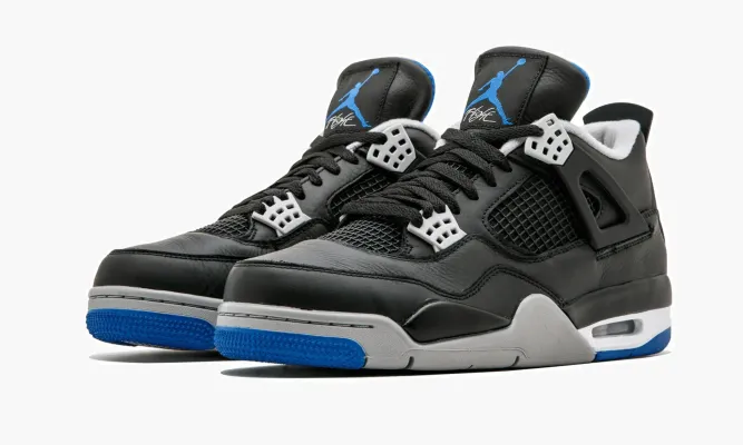 Кроссовки Air Jordan 4 Retro «Alternate Motorsports» черный
