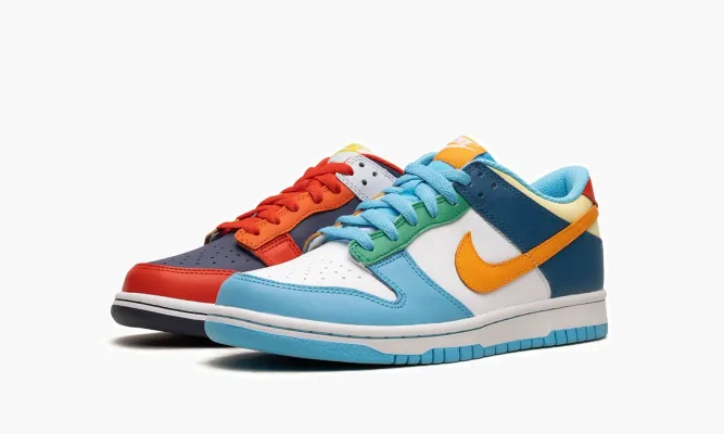 Кроссовки Nike Dunk Low Bg «Multi Color» синий