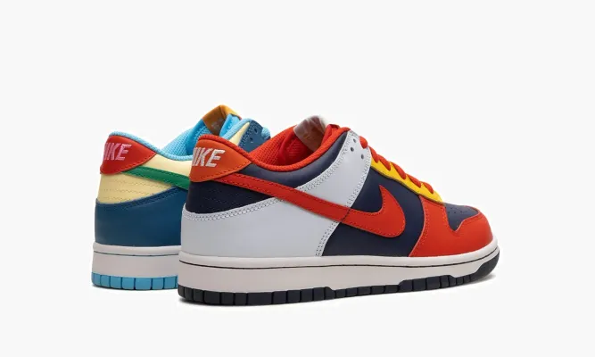Кроссовки Nike Dunk Low Bg «Multi Color» синий