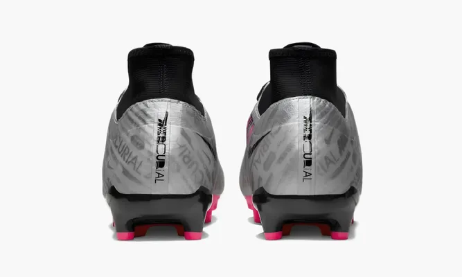 Для футбола Nike Mercurial Superfly 9 Fg / Mg «Metallic» серый