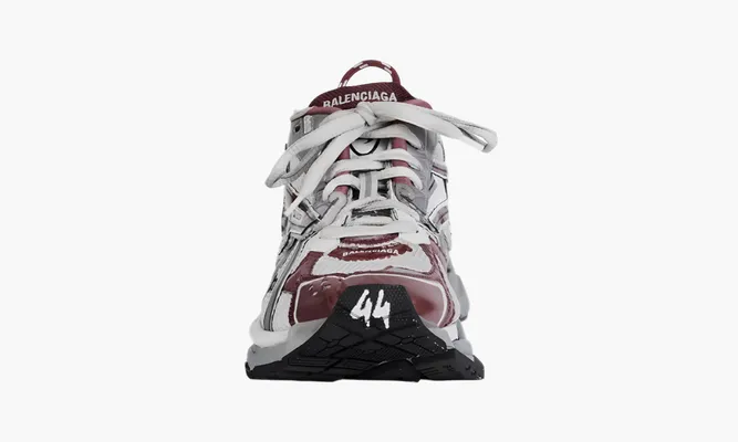 Кроссовки Balenciaga Runner «Burgundy» бордовый