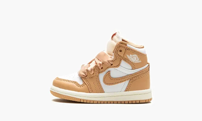 Для самых маленьких Air Jordan 1 Retro High OG TD «Praline» бежевый