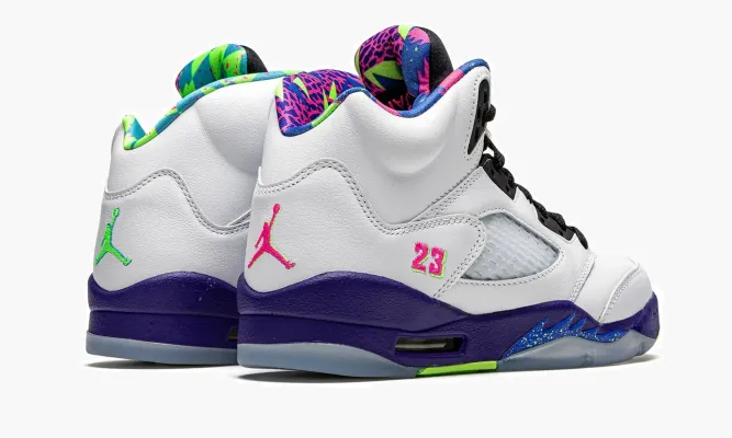 Кроссовки Air Jordan 5 GS «Alternate Bel-air» белый